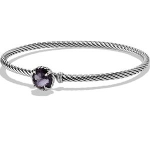Black Orchid David Yurman Classic Bangle Bracelet